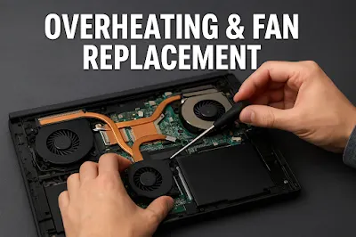 Overheating and Fan Replacement: How PCC Computers Wollongong Saved a Gamers Laptop