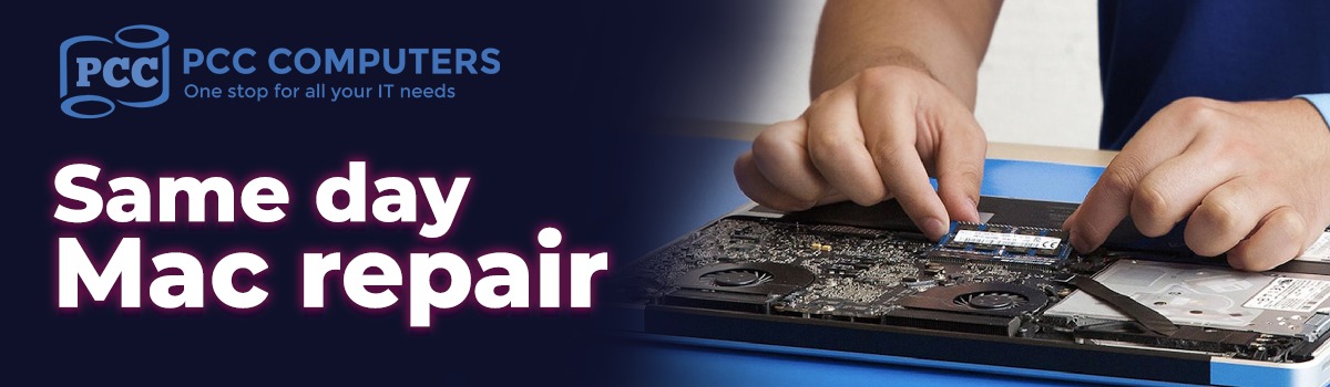 Same day Mac repair service at PCC Computers in Wollongong