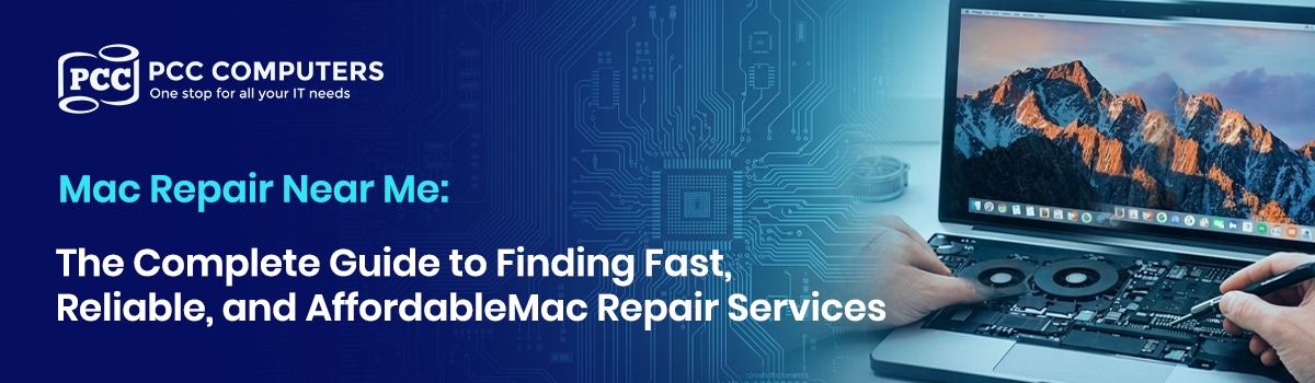 MacBook screen repair service near me at PCC Computers Wollongong