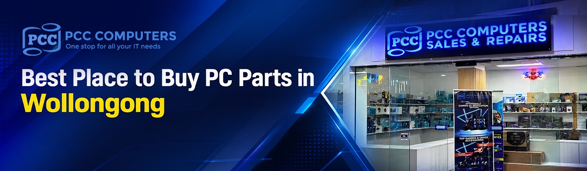 PC parts Wollongong at PCC Computers store
