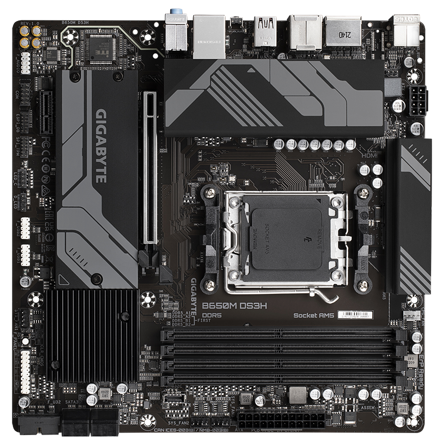 Gigabyte B650M DS3H AM5 MATX Motherboard PCC COMPUTERS
