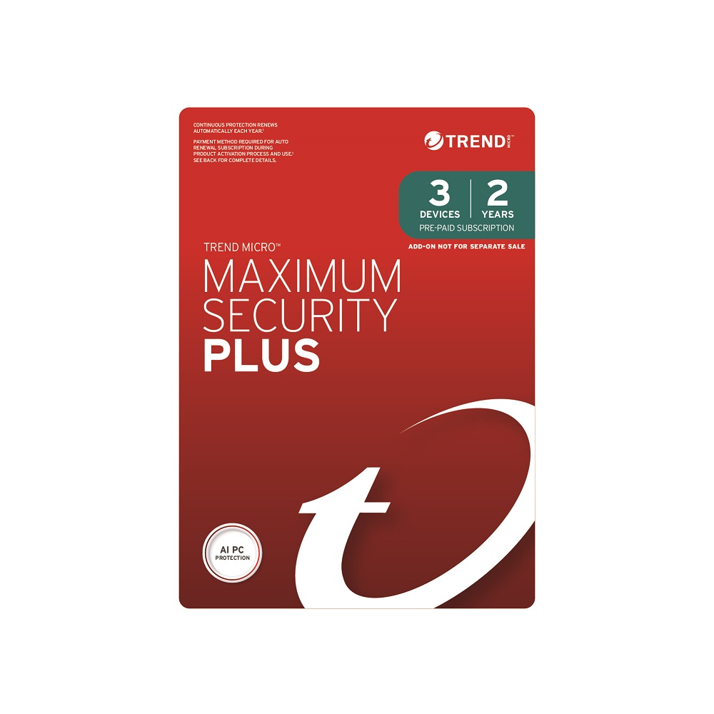 PCC Computers Australia | Trend Micro Maximum Security Plus (3 Devices ...