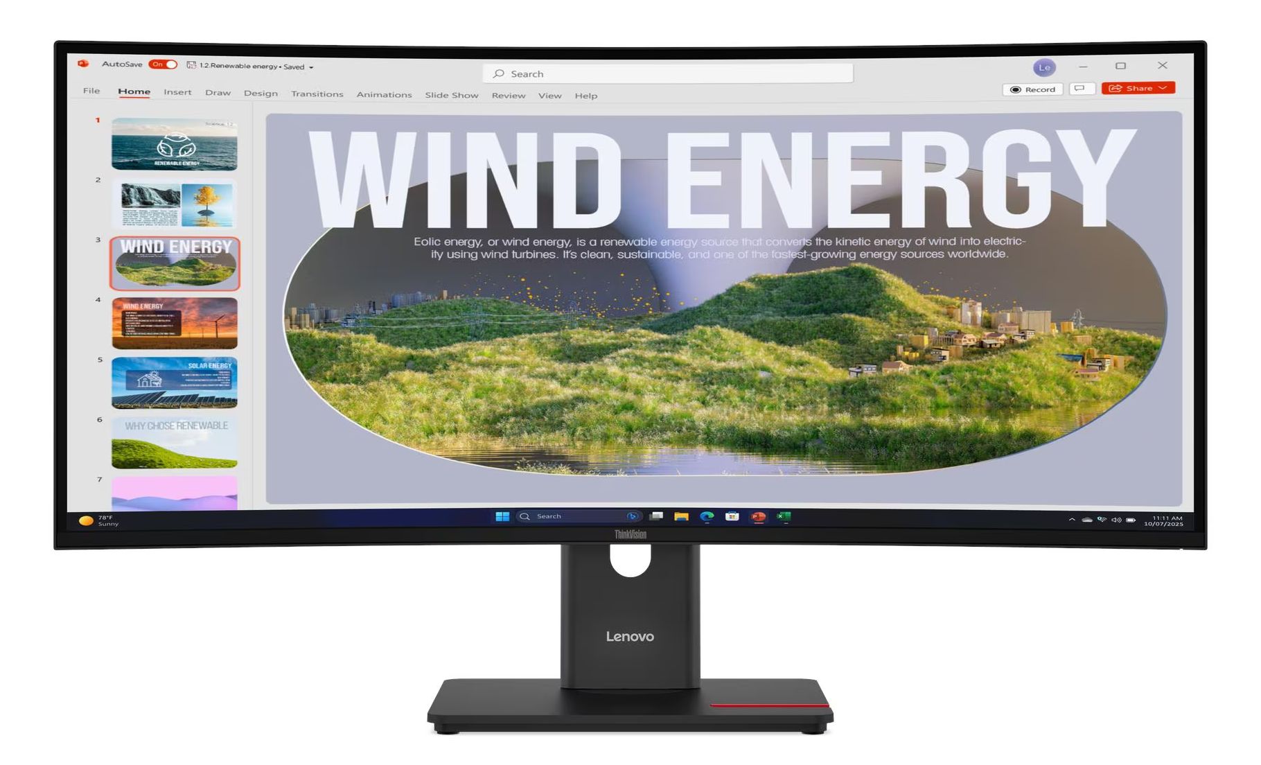 PCC Computers Australia | Lenovo 64AEGAR1AU ThinkVision 34inch 120Hz ...