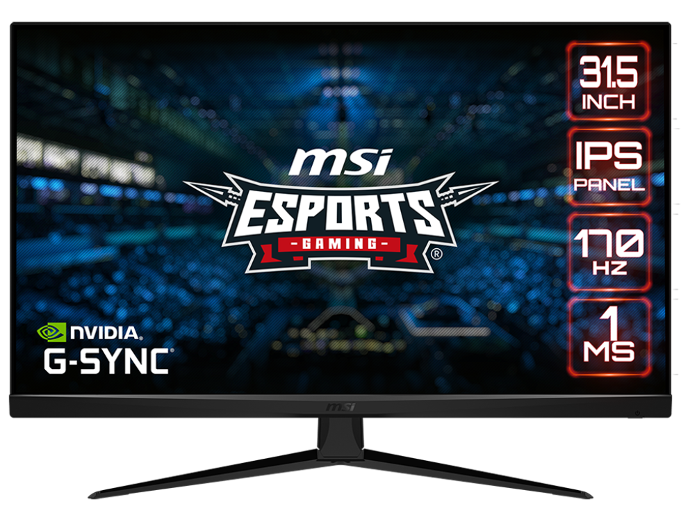 MSI 31.5" 170Hz WQHD IPS Gaming Monitor G321Q PCC COMPUTERS