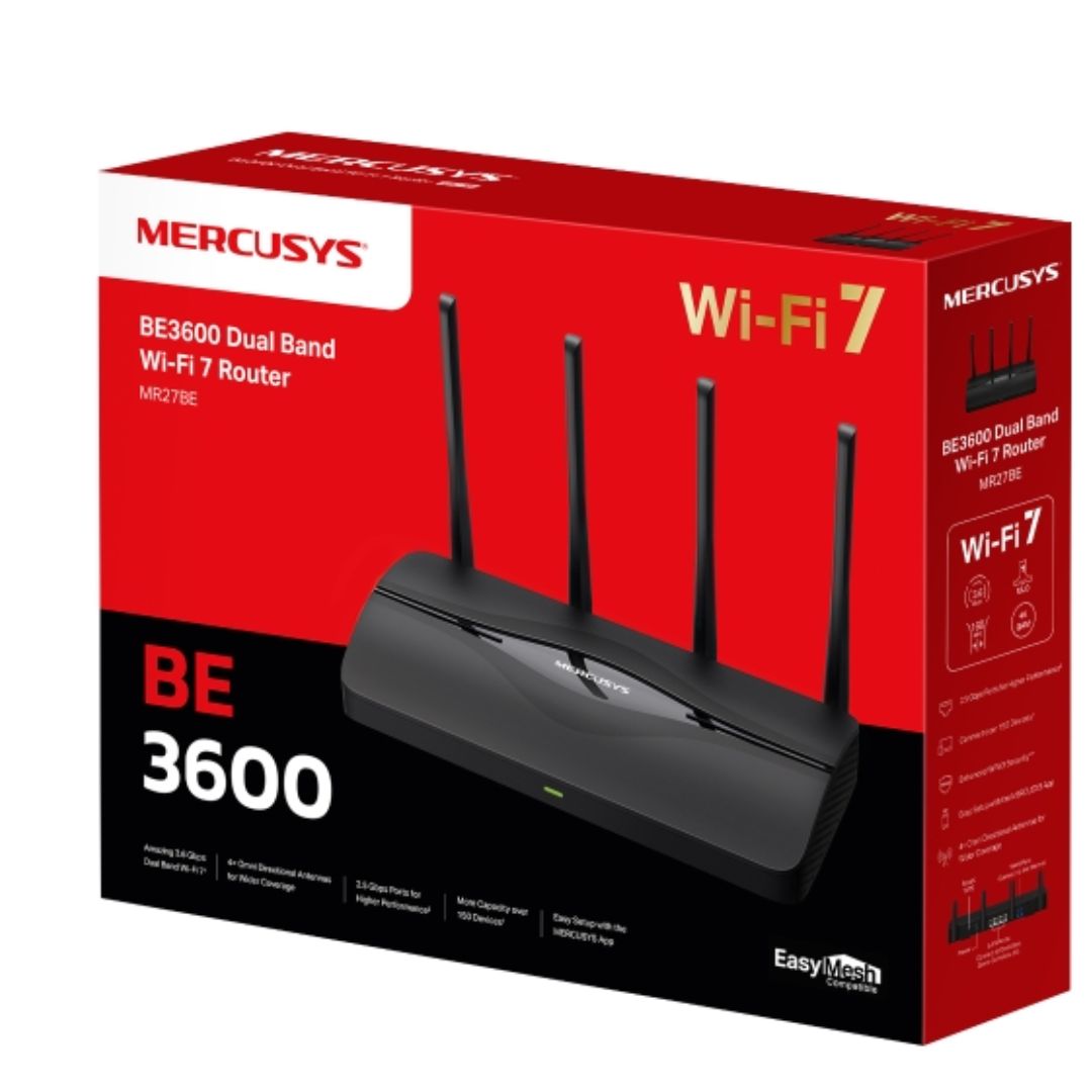 PCC Computers Australia | Mercusys MR27BE Wi-Fi 7 Router