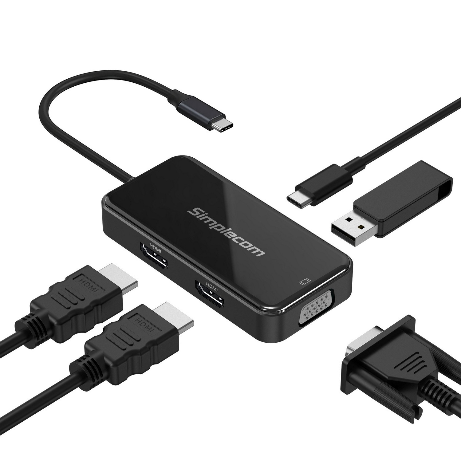 Multiport Modem PCC Computers Australia | Simplecom DA451 5-in-1 USB-C Multiport ...