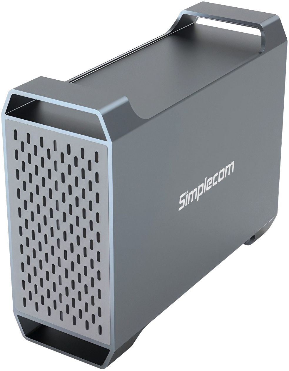 Simplecom SE482 SuperSpeed USB-C Dual Bay SATA RAID Enclosure