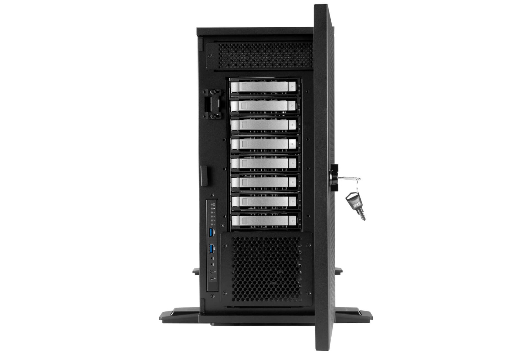 Plg Computer PCC Computers Australia | INWIN IW-PLG.8Bays BLACK PLG SERVER CHASSIS