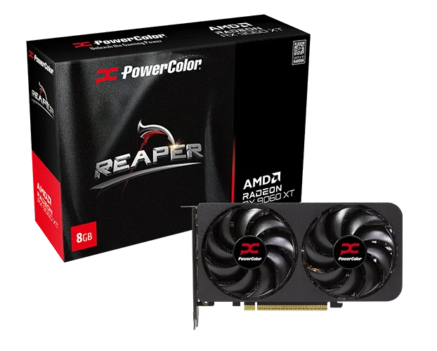 PCC Computers Australia | PowerColor Reaper Radeon RX 9060 XT 8GB 