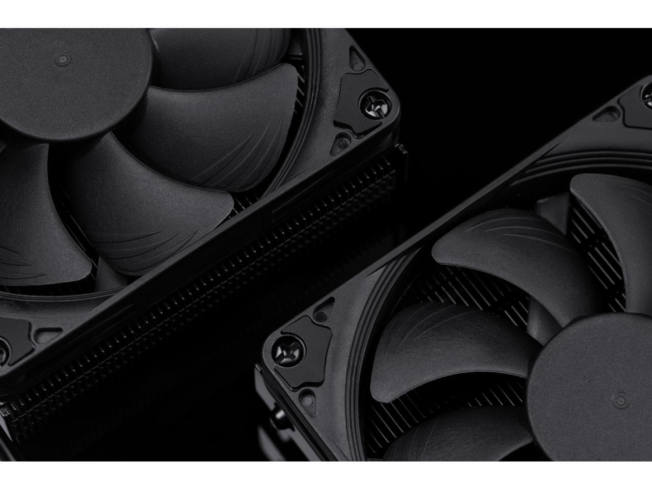 Noctua LGA 1700 Low-Profile CPU Air Cooler - Chromax.Black NH-L9I-17XX ...